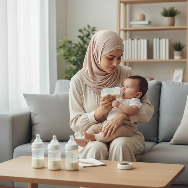 Cara Memilih Dot Botol Susu Sesuai Pola Isap Bayi