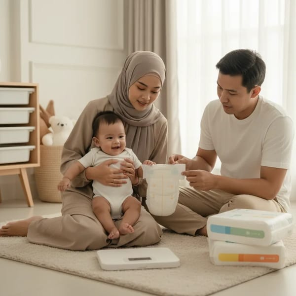 Cara Memilih Ukuran Popok Bayi Berdasarkan Berat Badan