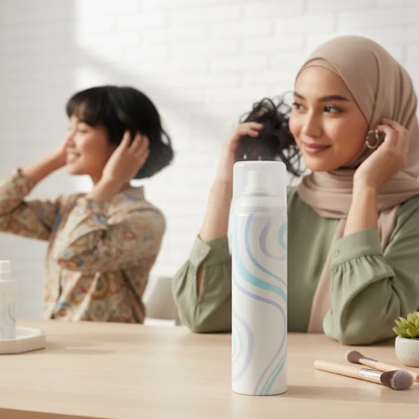Dry Shampoo: Cara Pakai yang Benar agar Tidak Merusak Kulit Kepala