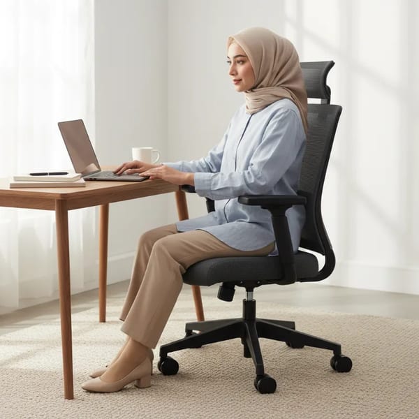 Kursi Kerja di Rumah: Fitur Ergonomis yang Benar-benar Mengurangi Pegal