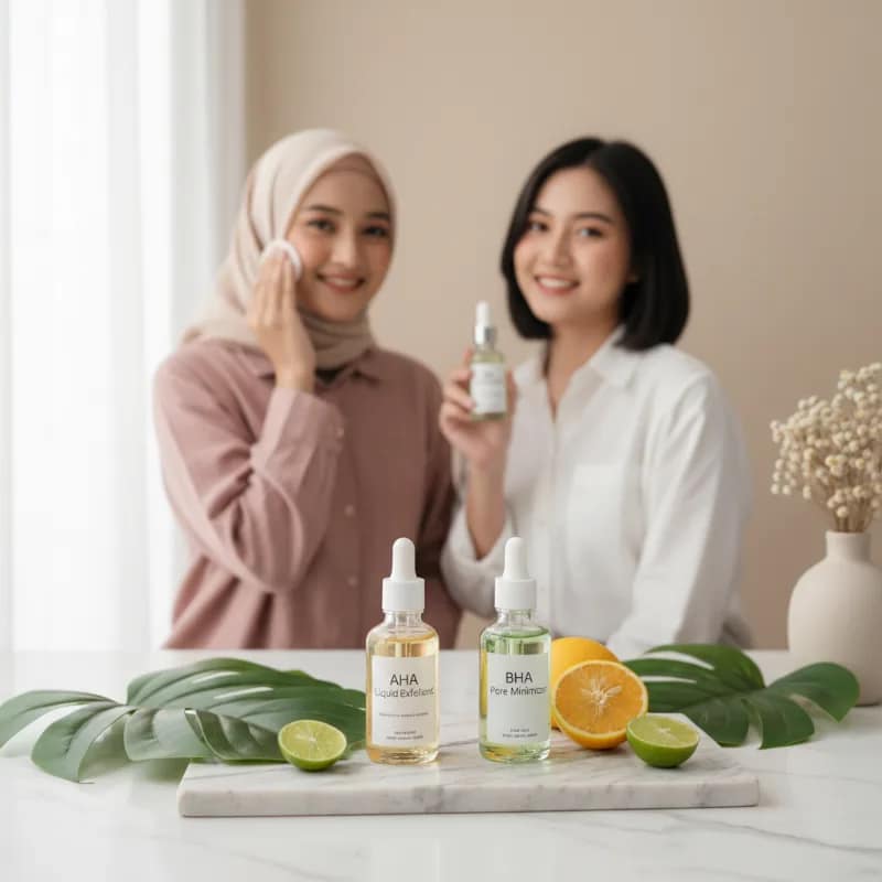 AHA atau BHA: Mana yang Lebih Cocok untuk Kulit Berjerawat?