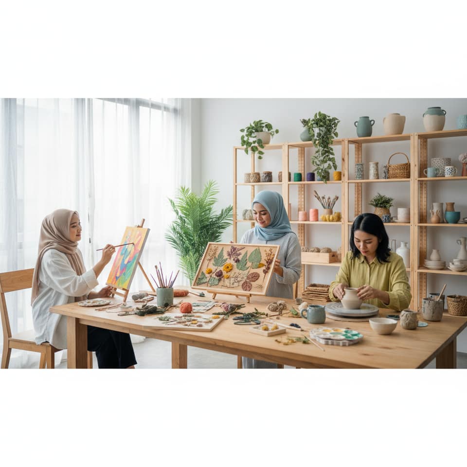 Aktivitas Kreatif untuk Waktu Luang