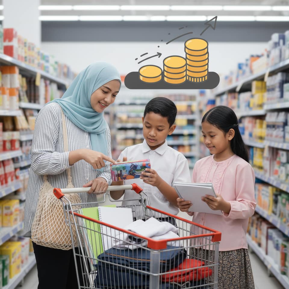 Cara Belanja Hemat untuk Anak Sekolah
