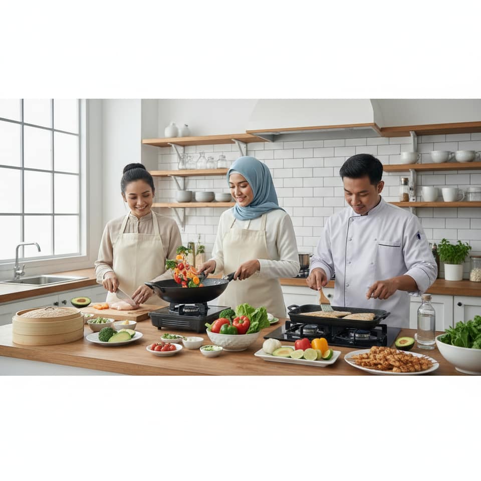 Cara Membuat Hidangan tanpa Minyak Berlebih