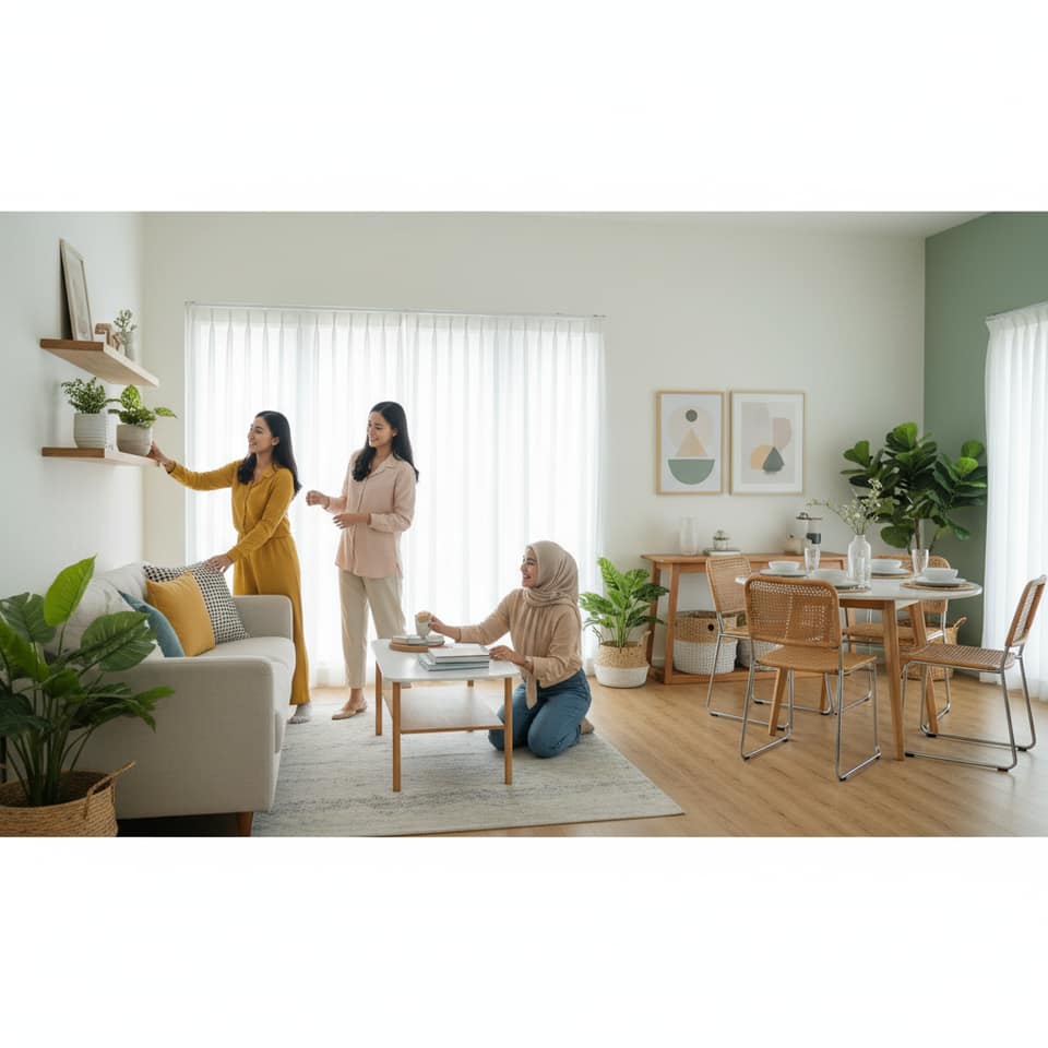 Cara Mengatur Interior Rumah Tanpa Ribet