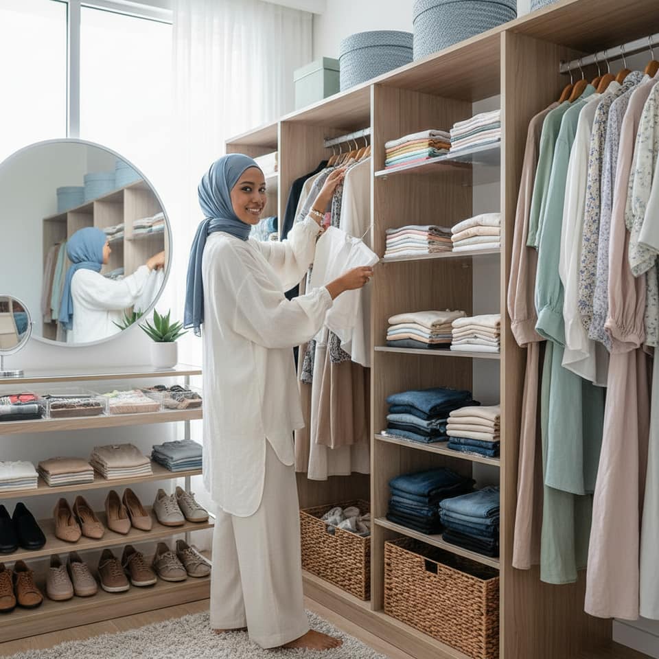 Cara Mengatur Lemari dengan Efektif