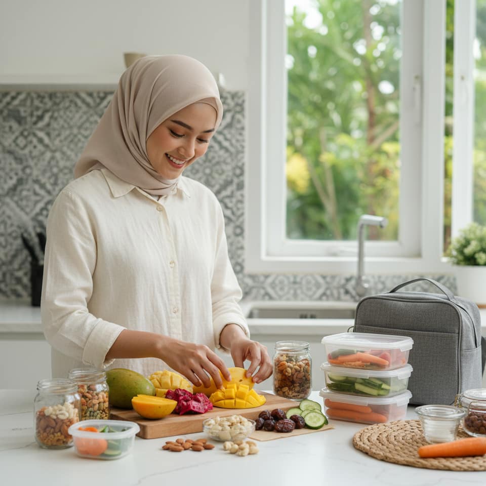 Cara Menyiapkan Camilan Sehat untuk Kerja