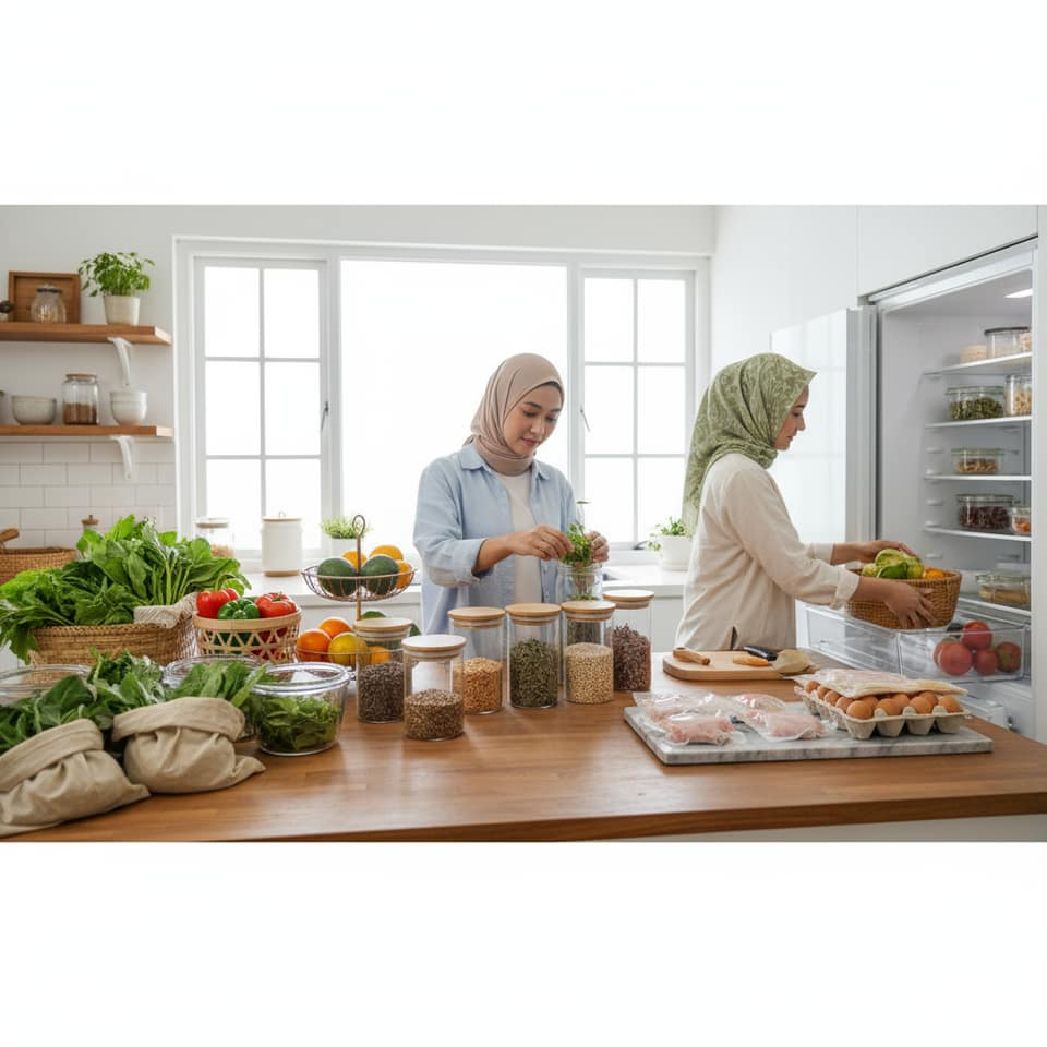 Cara Menyimpan Bahan Makanan agar Tetap Segar