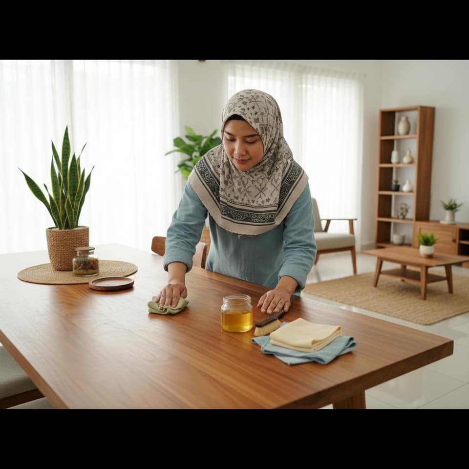 Cara Merawat Permukaan Kayu
