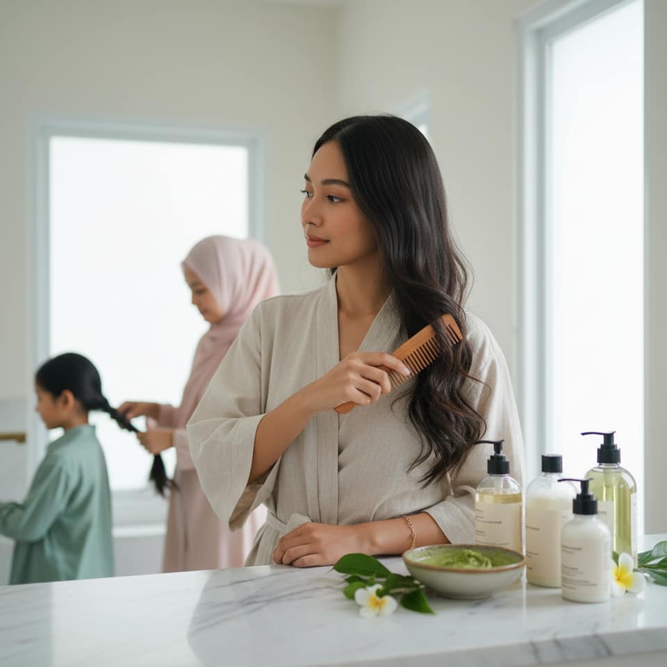 Cara Merawat Rambut Panjang