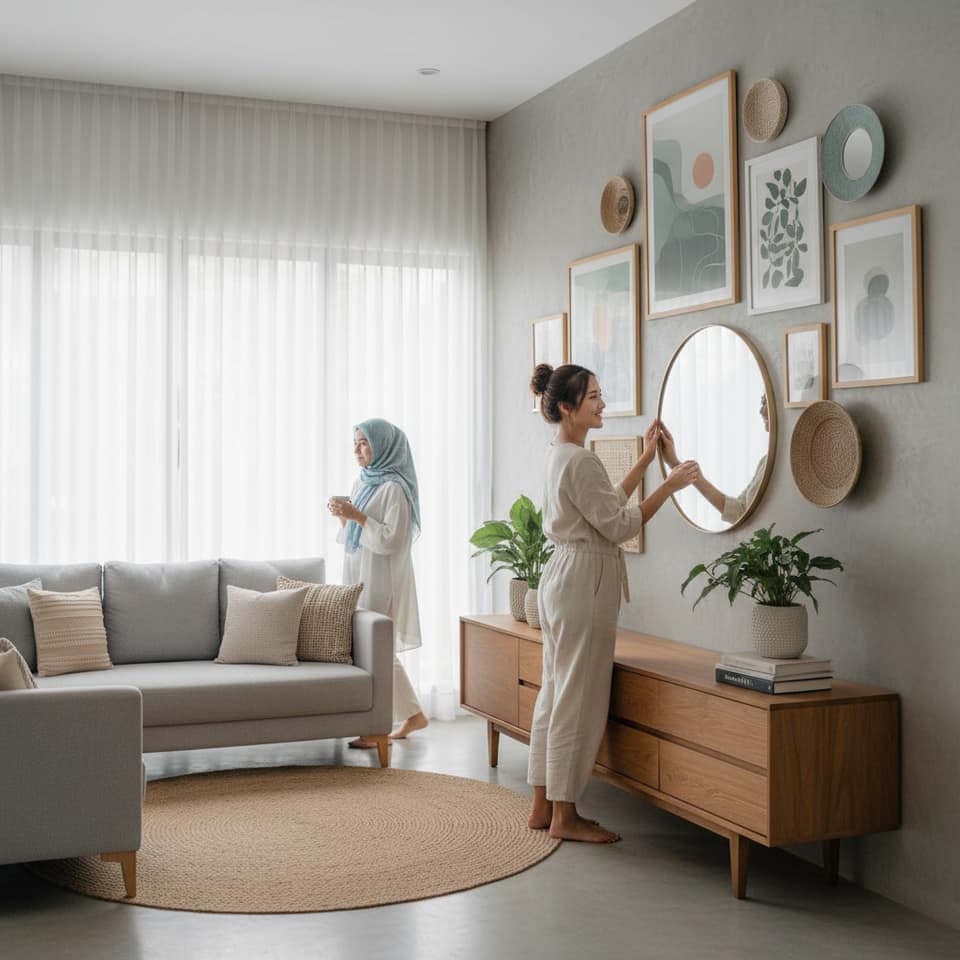 Dekorasi Dinding untuk Ruang Modern
