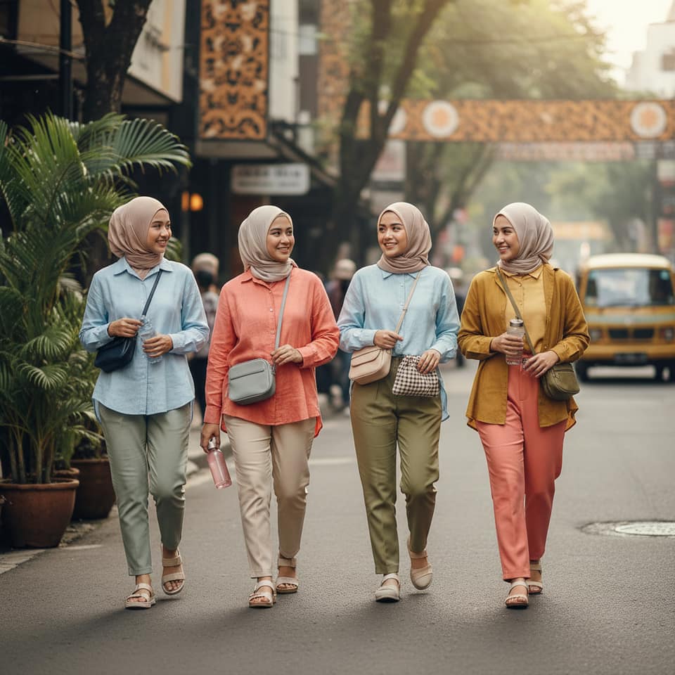Fashion Ringkas untuk Aktivitas Konsisten
