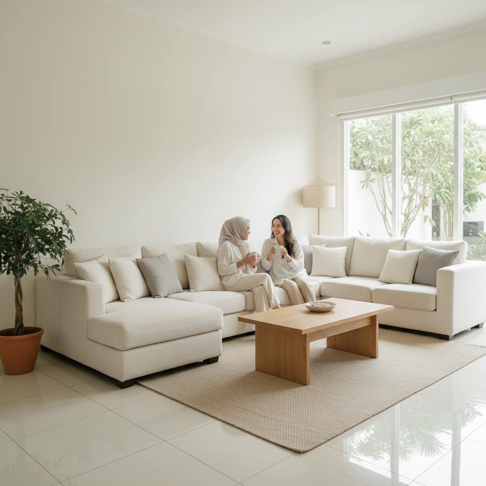 Furnitur Warna Netral untuk Hunian