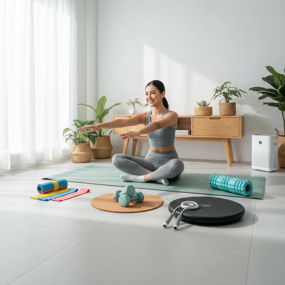 Gadget Pendukung Olahraga di Rumah untuk Pemula