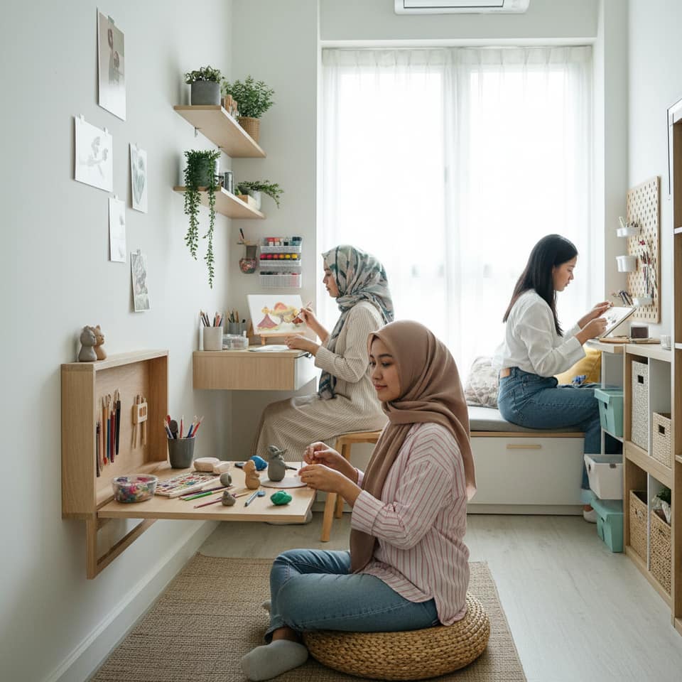 Hobi Kreatif untuk Ruang Terbatas