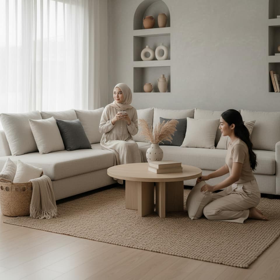 Inspirasi Dekorasi Warna Netral