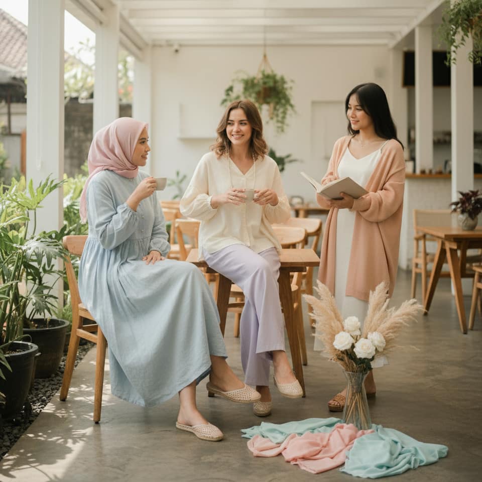 Inspirasi Gaya Soft Look