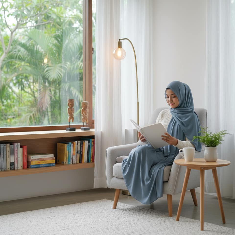 Inspirasi Sudut Baca di Rumah