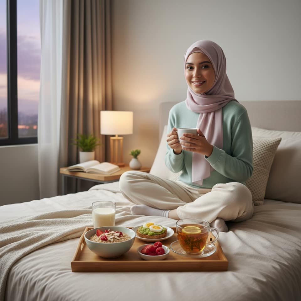 Menu Ramah Perut Sebelum Tidur