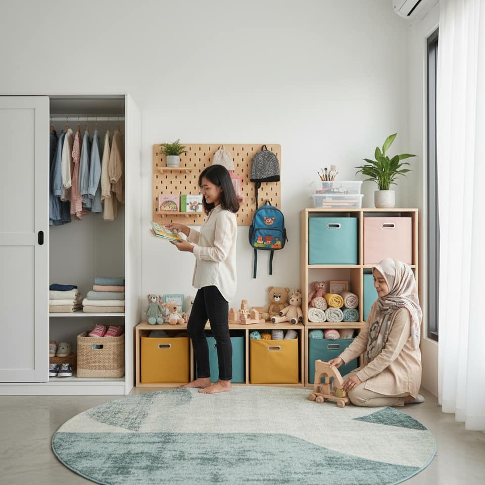 Penyimpanan untuk Barang Anak