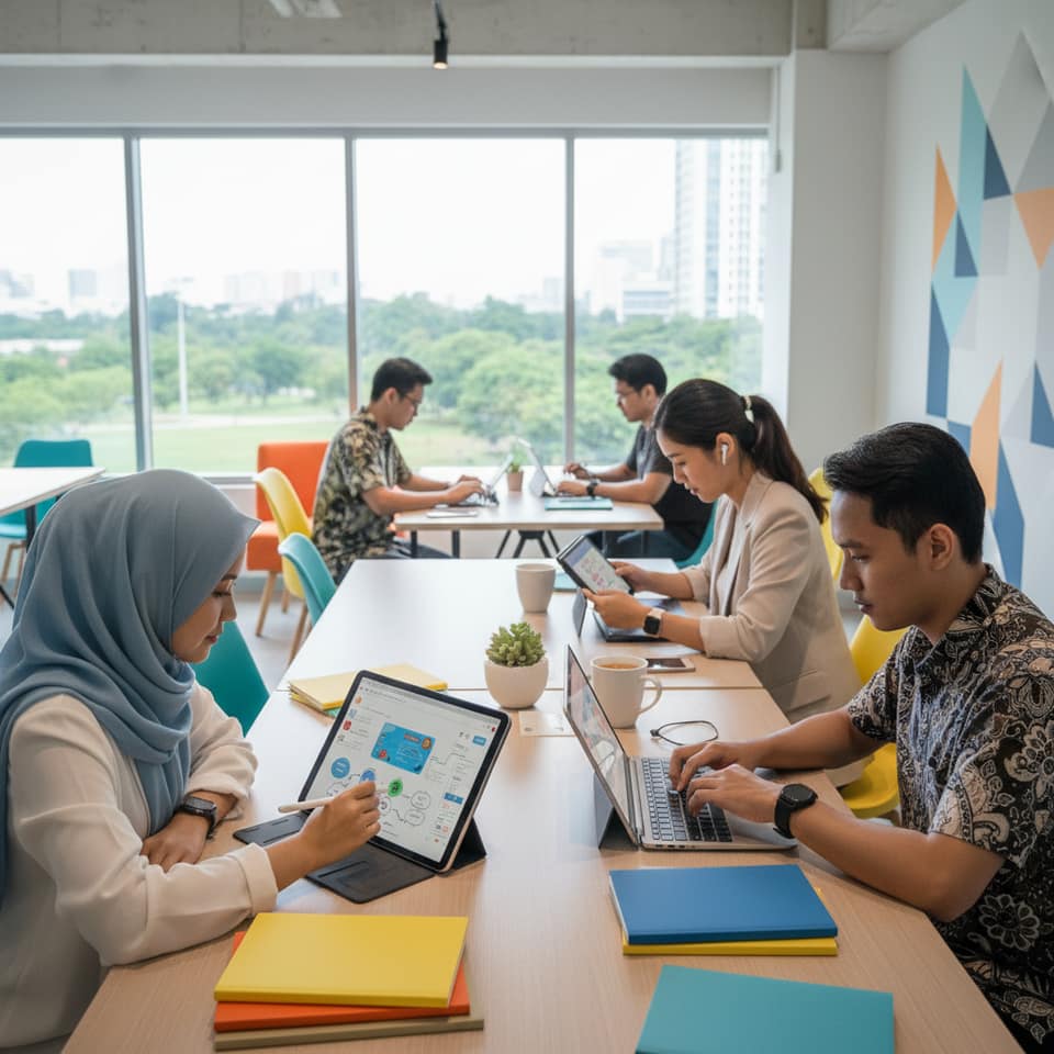 Perangkat Digital untuk Belajar Mandiri