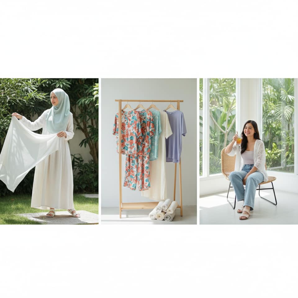 Tips Memilih Outfit yang Tidak Gerah