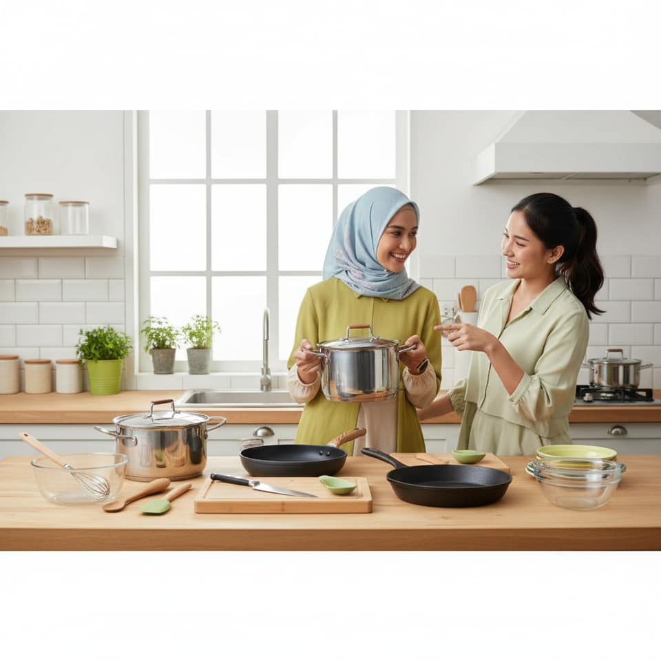 Tips Memilih Peralatan Masak untuk Pemula