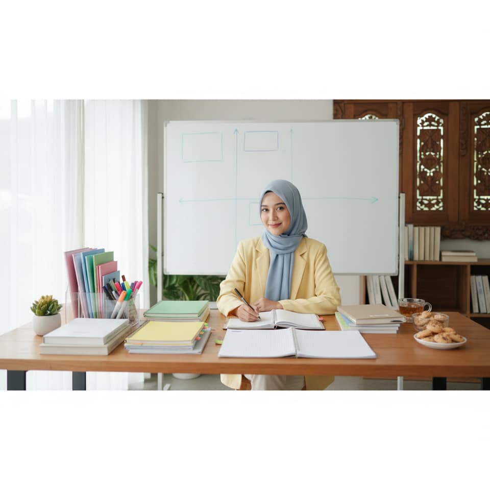 Tips Mengatur Materi Belajar Mandiri