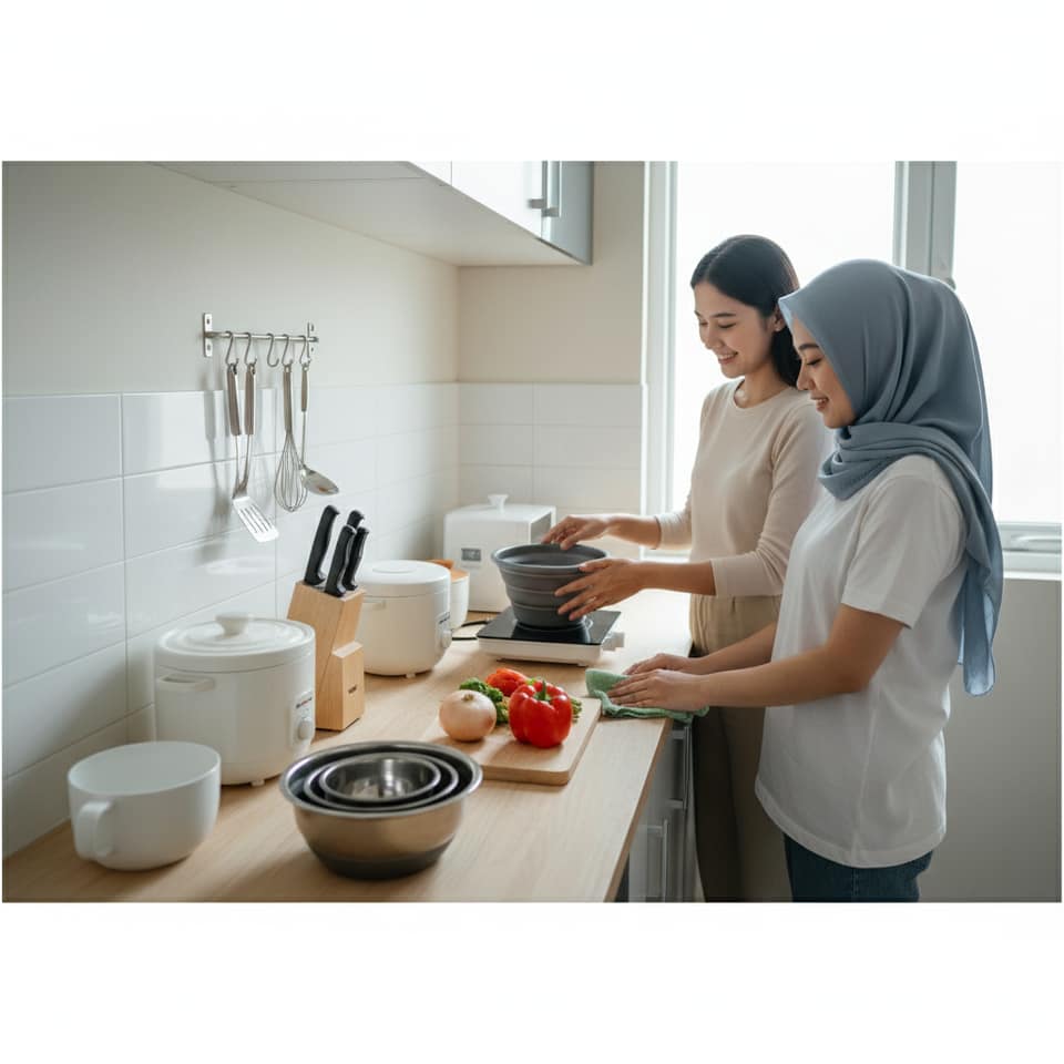 Alat Masak Ringkas untuk Kos