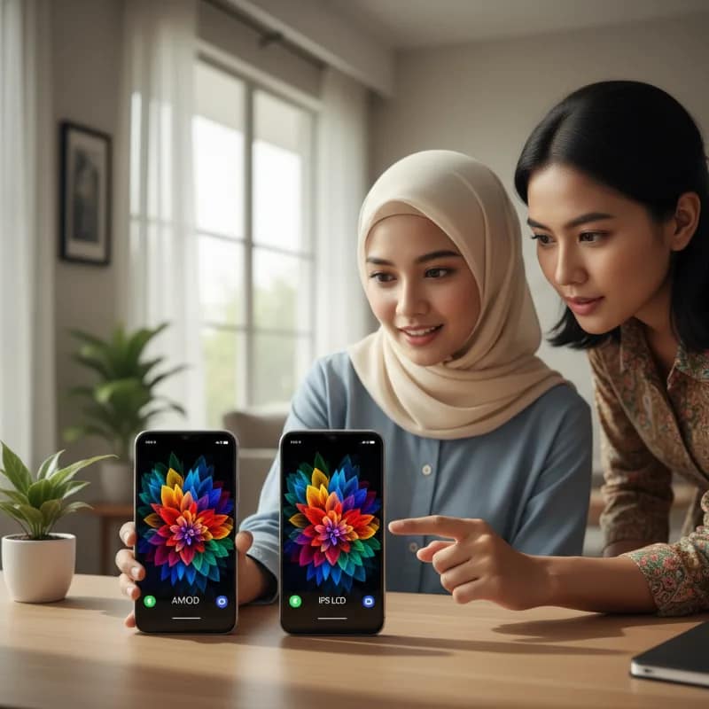 AMOLED atau IPS LCD: Mana yang Lebih Hemat Baterai?