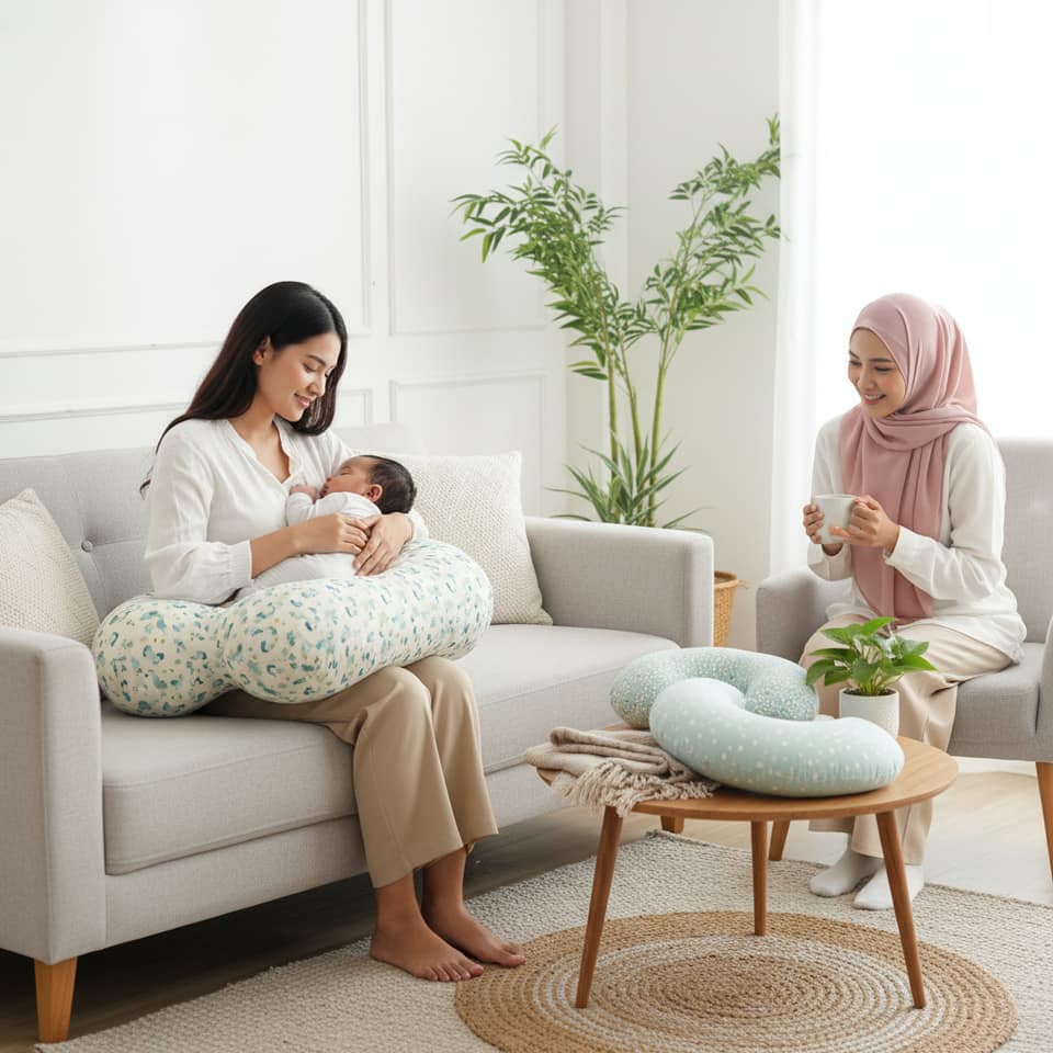 Bantal Menyusui Agar Ibu Lebih Nyaman