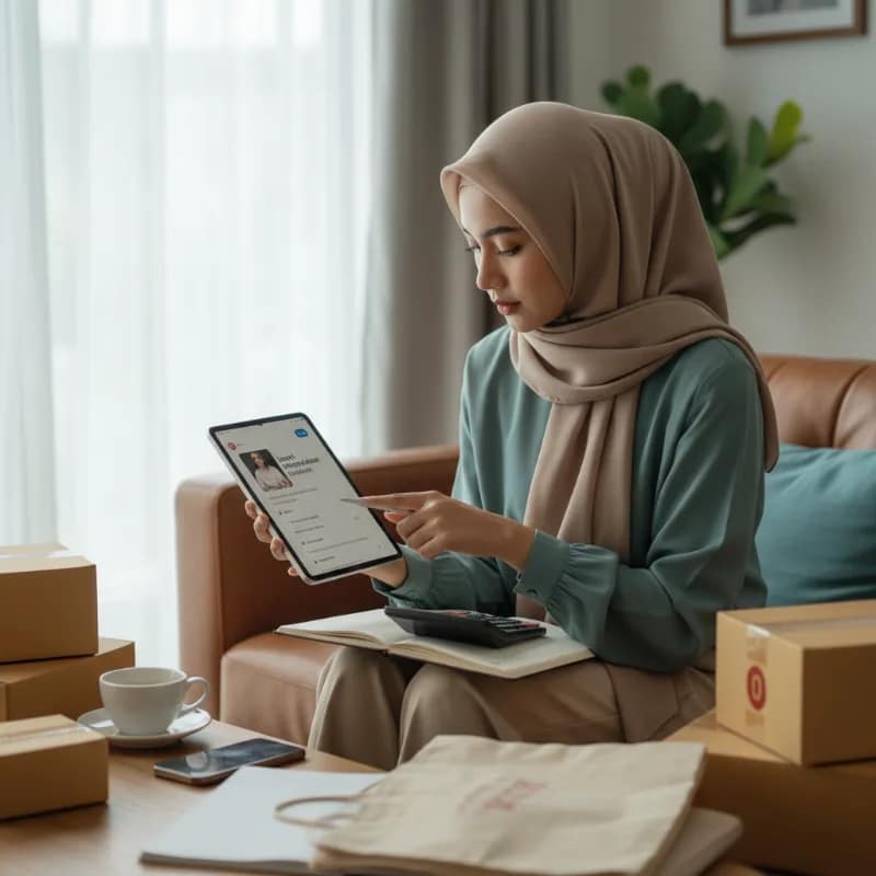 Belanja Lewat Siaran Langsung dan Media Sosial tanpa Terbawa Suasana