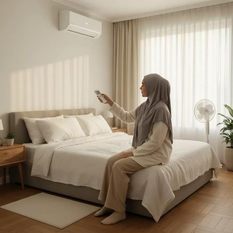 Berapa Watt AC yang Cukup untuk Kamar Tidur 3x4 Meter?