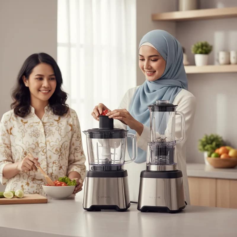Blender atau Food Processor: Mana yang Lebih Berguna di Dapur Rumahan?