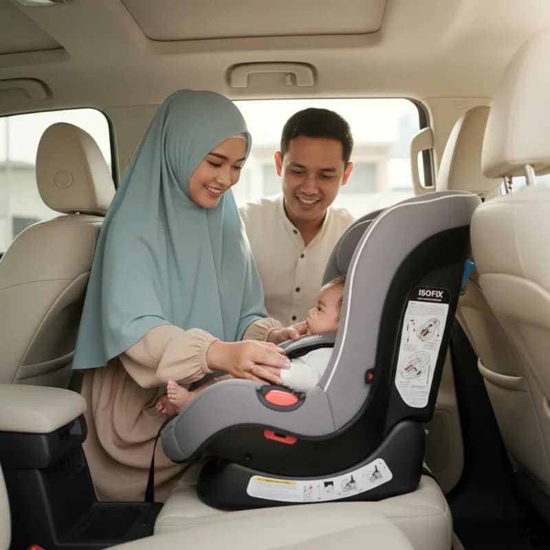 Car Seat Bayi yang Aman Berdasarkan Berat dan Tinggi Badan