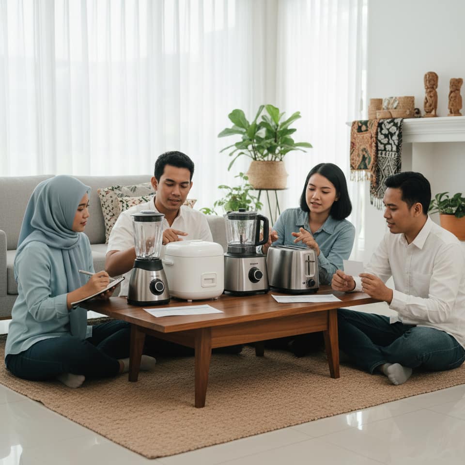 Cara Membandingkan Peralatan Rumah Tangga