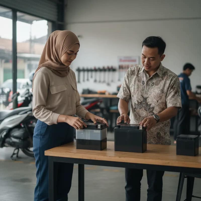 Cara Memilih Aki Motor Basah dan Kering Sesuai Kebutuhan Motor Harian
