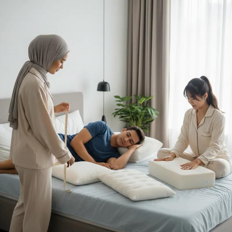 Cara Memilih Bantal Tidur yang Sesuai dengan Posisi Tidur dan Lebar Bahu