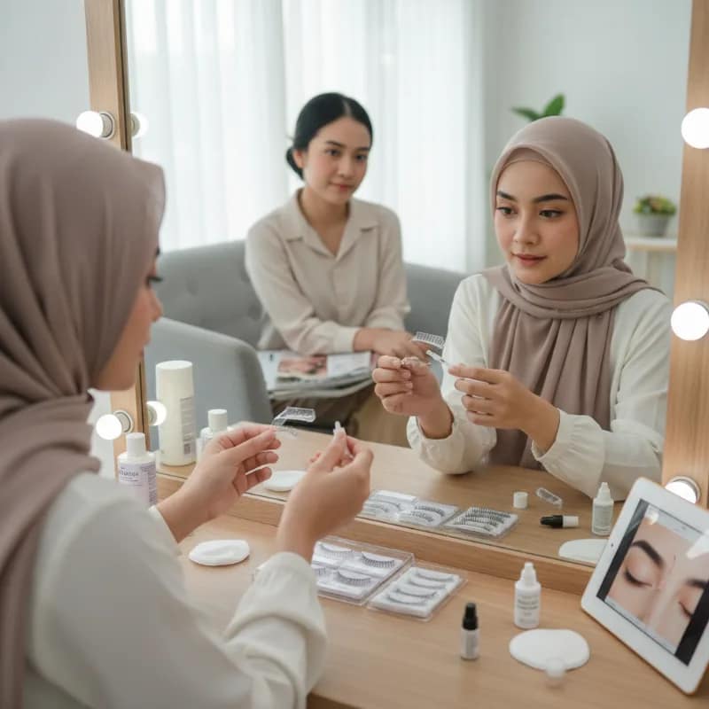 Cara Memilih Bulu Mata Palsu dan Lem agar Tidak Iritasi dan Mudah Dilepas