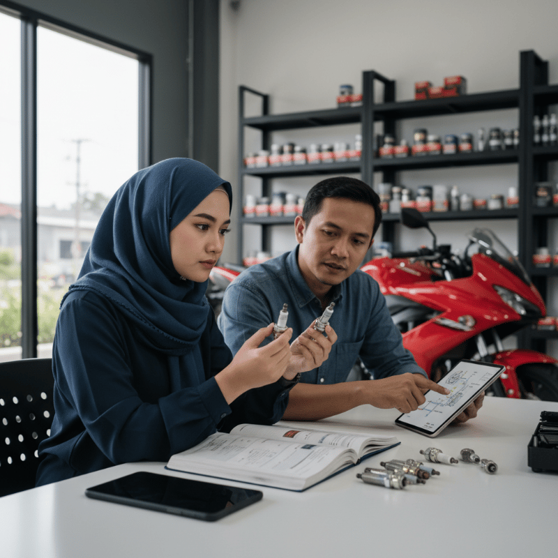 Cara Memilih Busi Motor yang Sesuai dengan Jenis Mesin dan Pemakaian