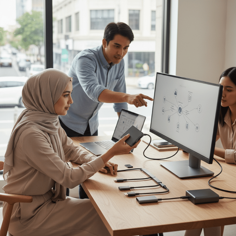 Cara Memilih Hub USB-C untuk Laptop Sesuai Port yang Dipakai