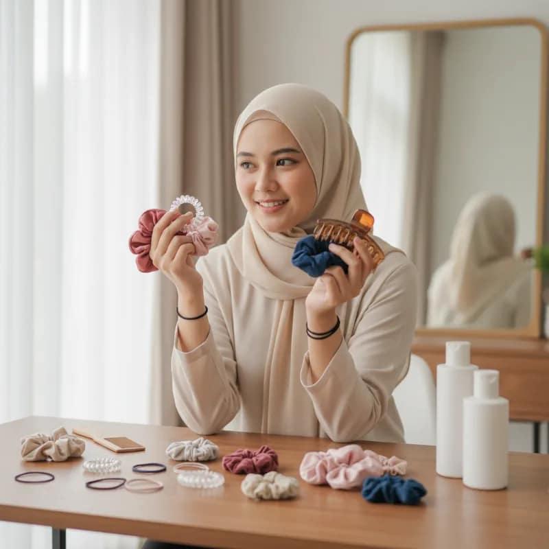 Cara Memilih Ikat Rambut yang Tidak Membuat Rambut Putus dan Rontok