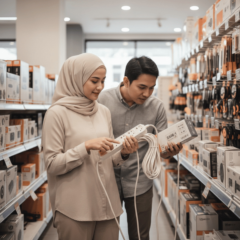 Cara Memilih Kabel Rol dan Stop Kontak Aman untuk Peralatan Berdaya Besar