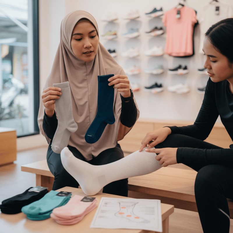 Cara Memilih Kaus Kaki Lari agar Kaki Tidak Lecet dan Melepuh