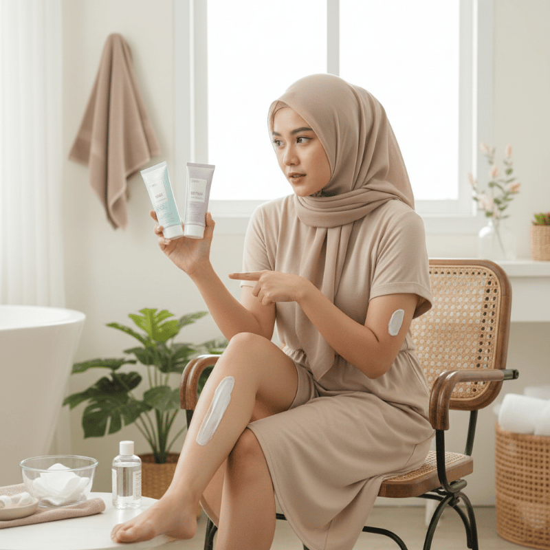 Cara Memilih Krim Penghilang Bulu untuk Kaki dan Ketiak yang Tidak Perih
