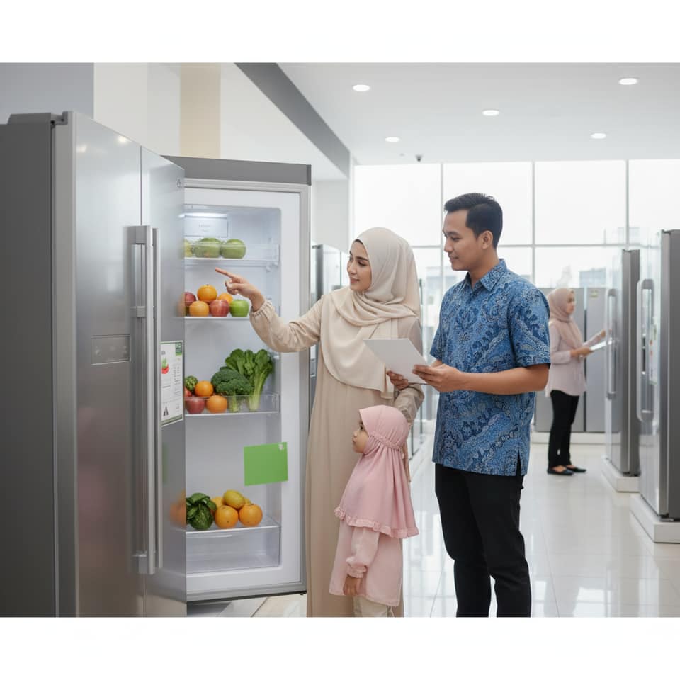 Cara Memilih Kulkas Dua Pintu yang Hemat Listrik untuk Keluarga
