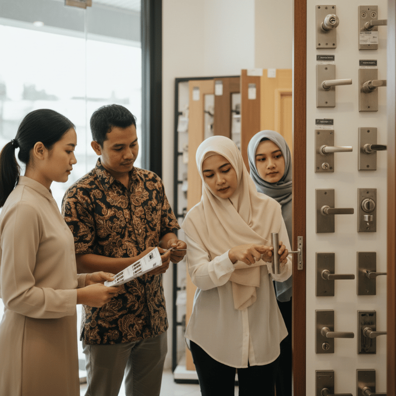 Cara Memilih Kunci Pintu Menurut Jenis Daun Pintu dan Fungsi Ruangnya