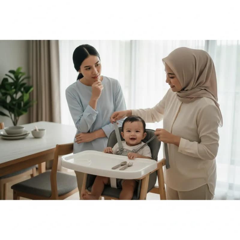 Cara Memilih Kursi Bayi yang Aman dan Nyaman untuk Makan