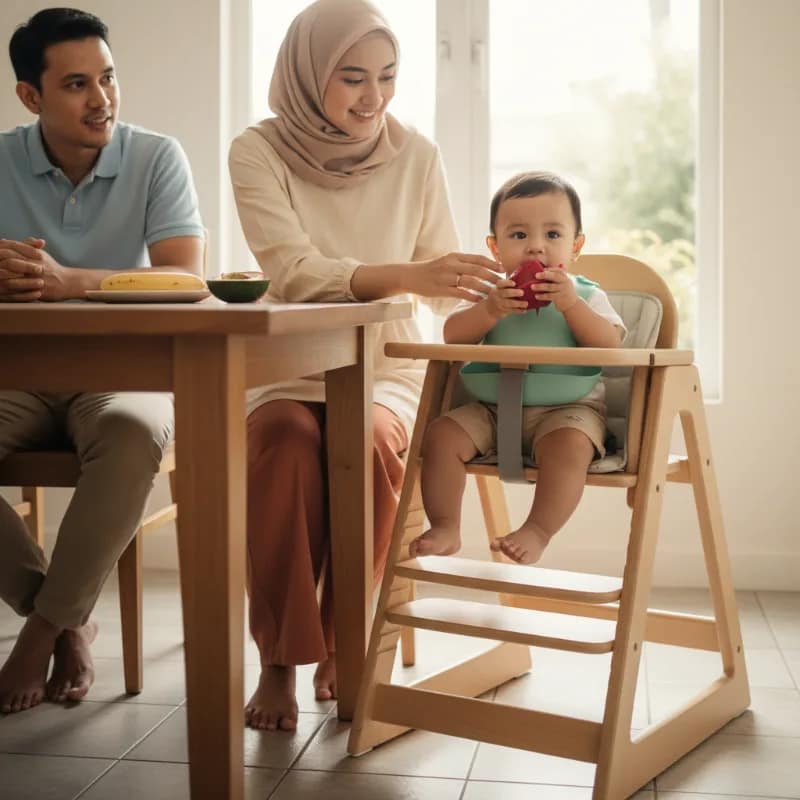 Cara Memilih Kursi Makan Bayi yang Mendukung Belajar Makan