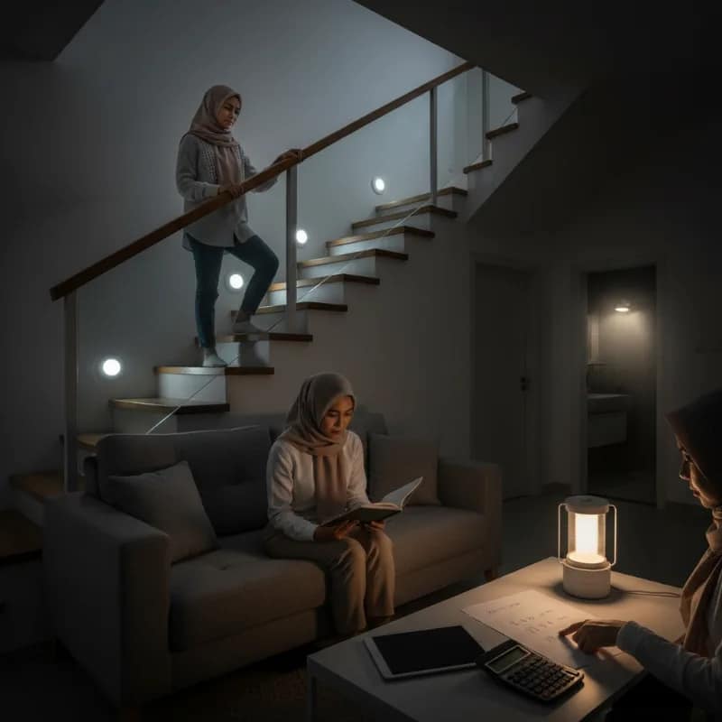 Cara Memilih Lampu Darurat untuk Rumah saat Listrik Padam